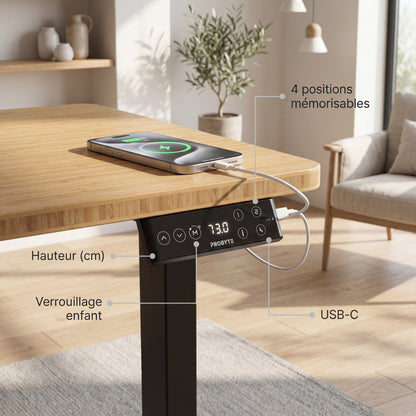Bureau assis debout ElevatePlus