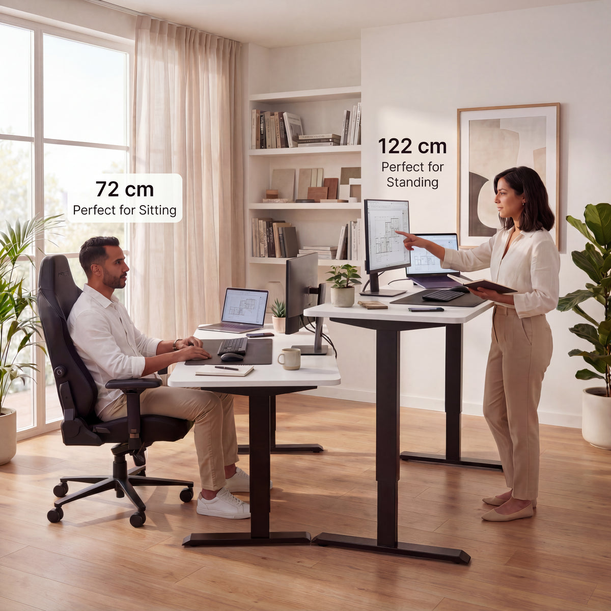 Bureau assis debout ElevateOne