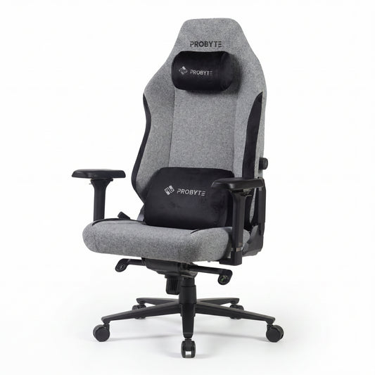 Chaise de bureau ergonomique Olympian Evo en tissu gris